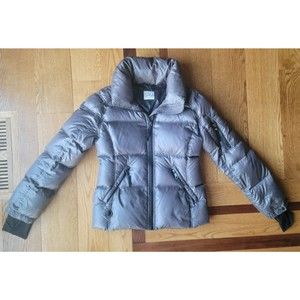 SAM. New York Freestyle Womens Dark Gray Down Puffer Jacket SIZE Large